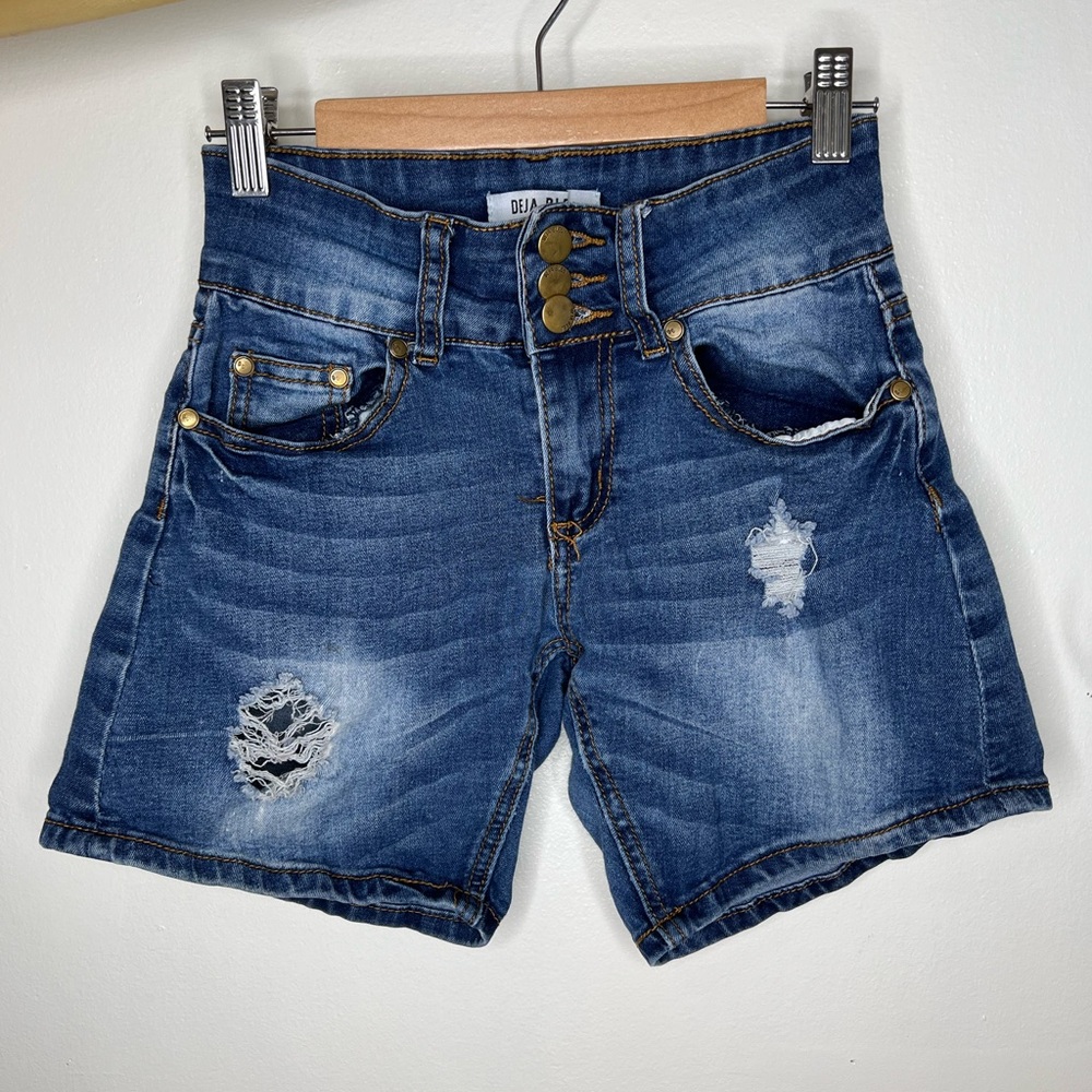 Deja Bleu Denim Shorts